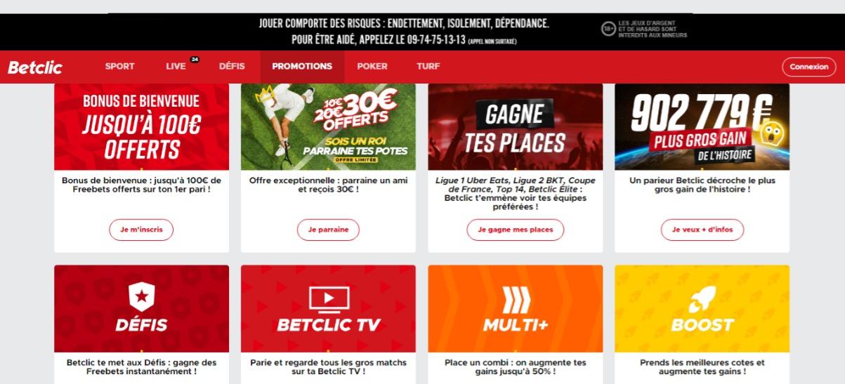 Les Paris Sportifs de Betclic, parisportif.tv