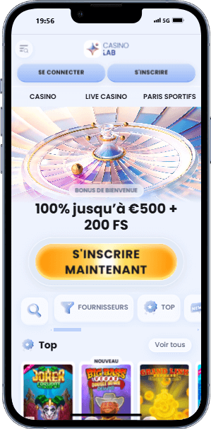 CasinoLab Utilisabilité sur le site Mobile